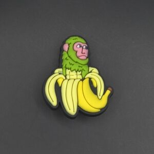 (5/$15) Chimpanzini Bananini Croc Charm